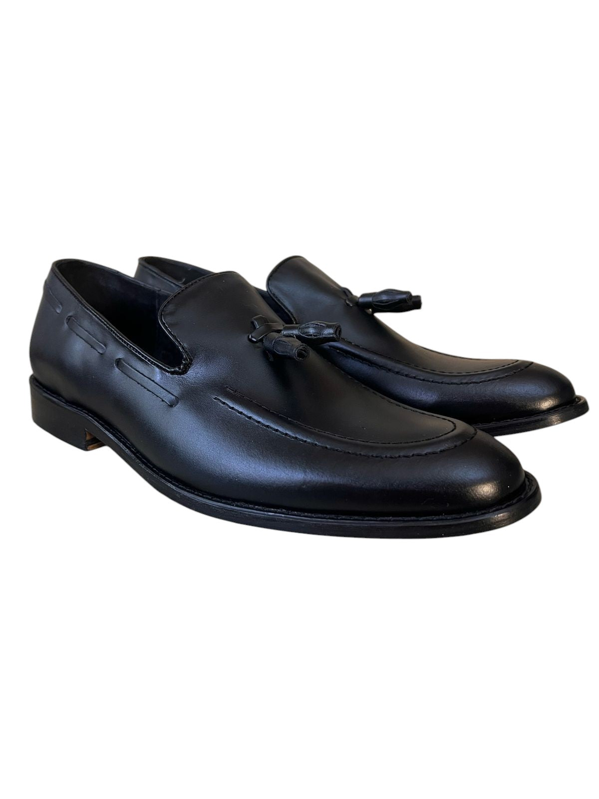 Giovani 940 Mocasín Negro Cordón