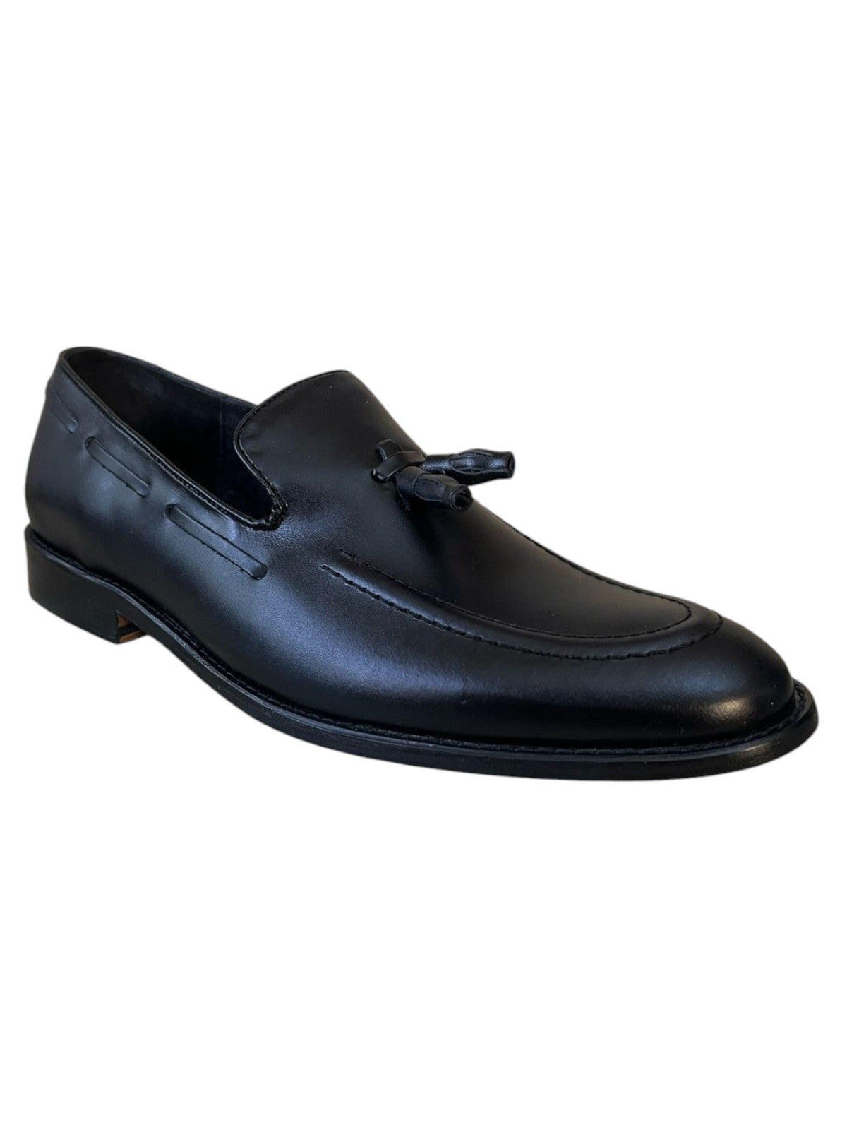 Giovani 940 Mocasín Negro Cordón