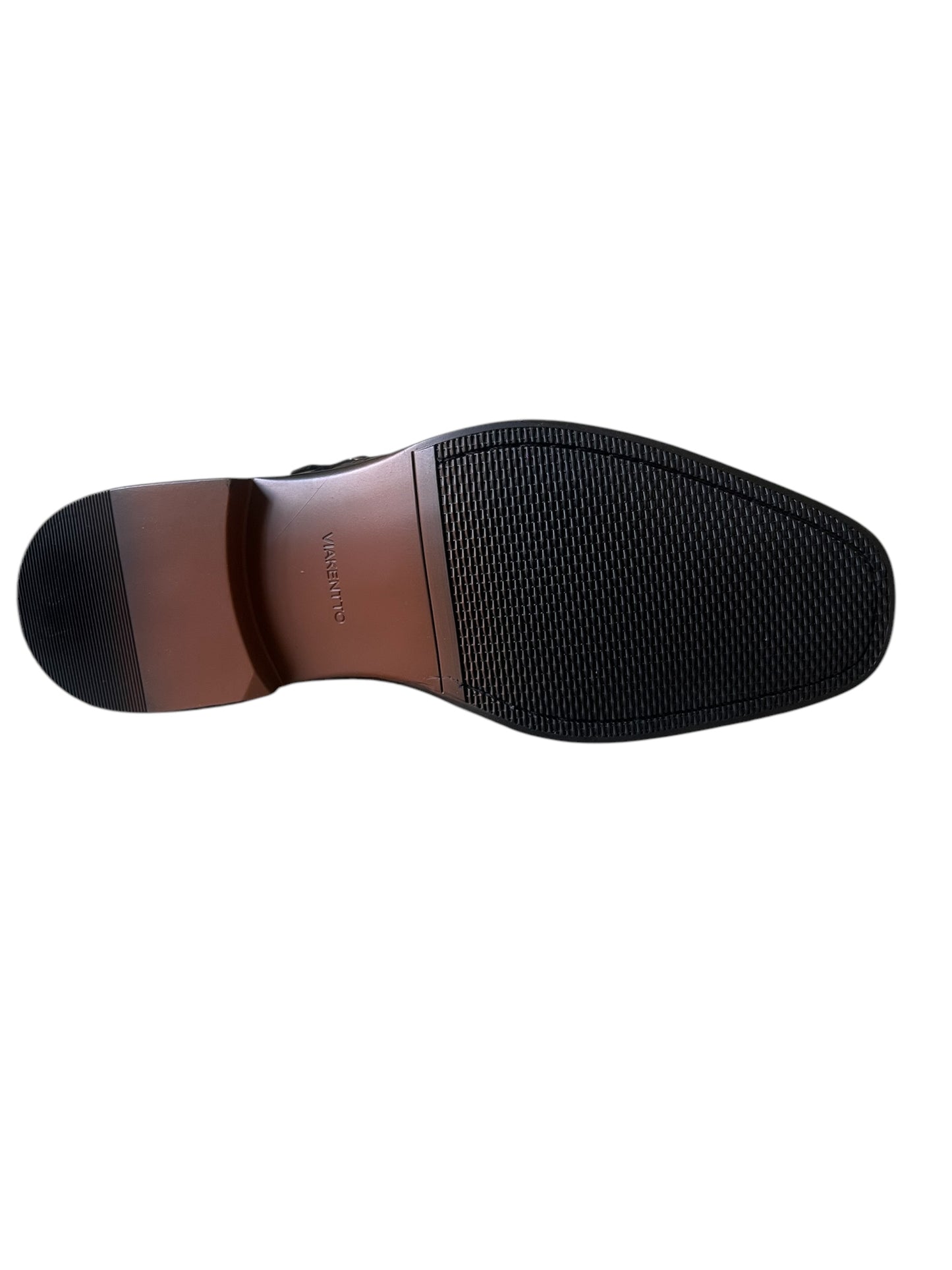 Viakentto 949 Monkstrap negro entretejido.