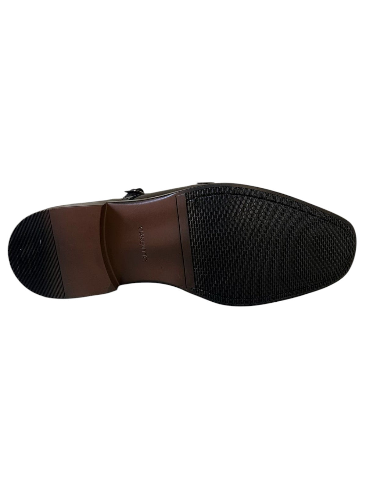 Viakentto 929 Monkstrap negro nápoles