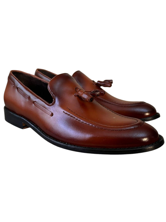 Giovani 940 Mocasín Miel Atanado