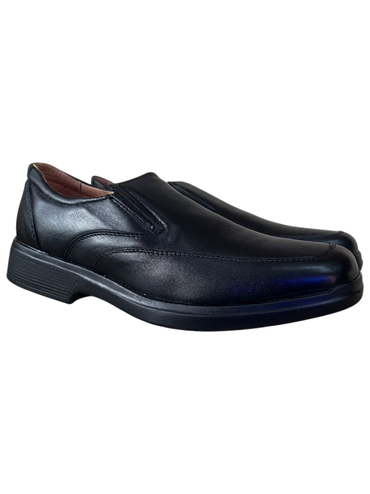 Hugo Carrillo 1050 Mocasin Negro Borrego