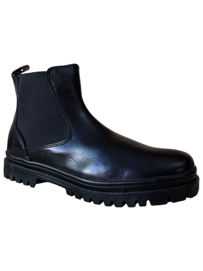 Eccoflex 8000 Botin Negro Brillante