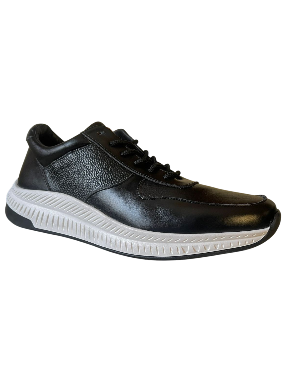Poka Mother s100 Tenis Negro Piel