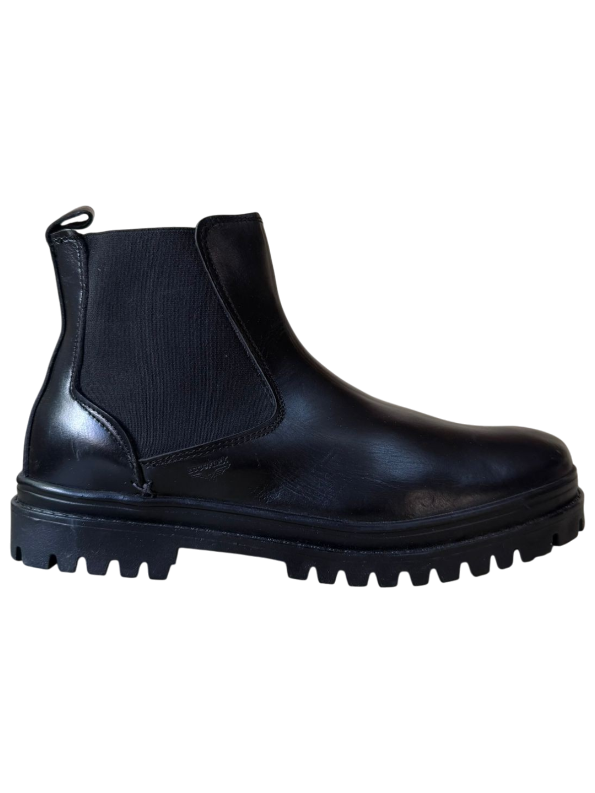 Eccoflex 8000 Botin Negro Brillante