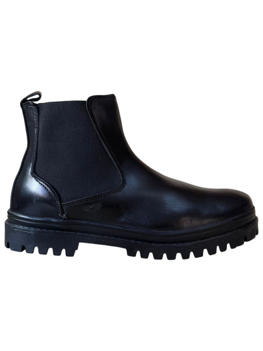 Eccoflex 8000 Botin Negro Brillante