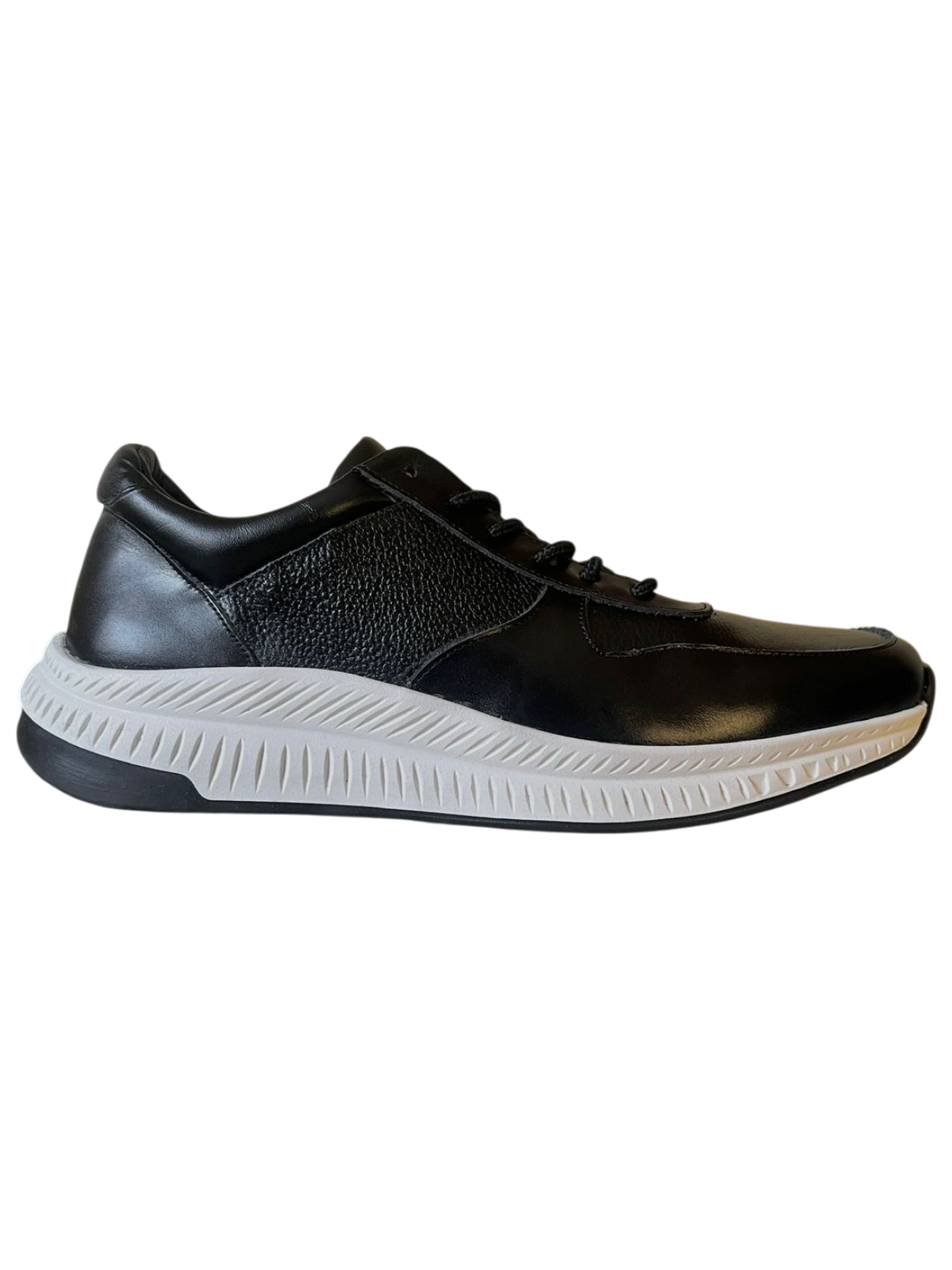 Poka Mother s100 Tenis Negro Piel