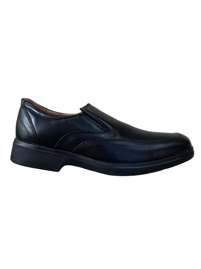 Hugo Carrillo 1050 Mocasin Negro Borrego